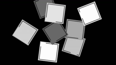 小方块组合动画特效视频素材