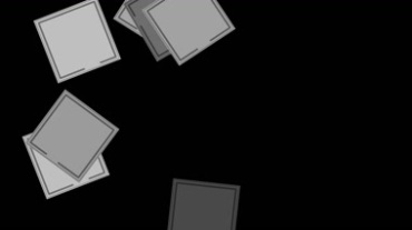 白色小方块组图动画特效视频素材