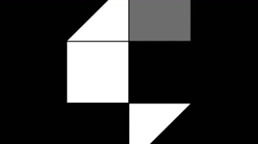 白色格子方格方块组合特效视频素材