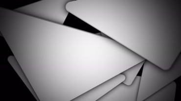 三角图形黑白透明通道特效视频素材