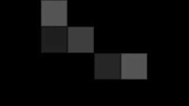 格子方格黑白透明闪烁黑幕背景视频素材