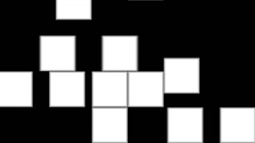 小方格叠层拼图黑屏特效视频素材