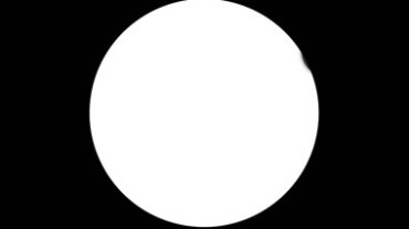 圆周圆圈光圈光斑圆斑黑屏背景视频素材