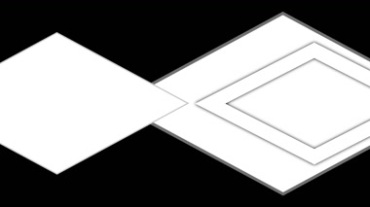 白色菱形动态组合背景视频素材