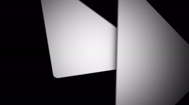 三角板图像交叉动态黑屏特效视频素材
