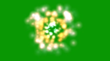 光效炫光粒子绿屏抠像视频素材