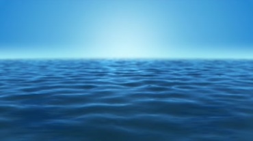 蓝色海面 平静海水视频素材