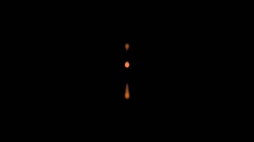 蜡烛火烛火焰火光跳跃特效视频素材