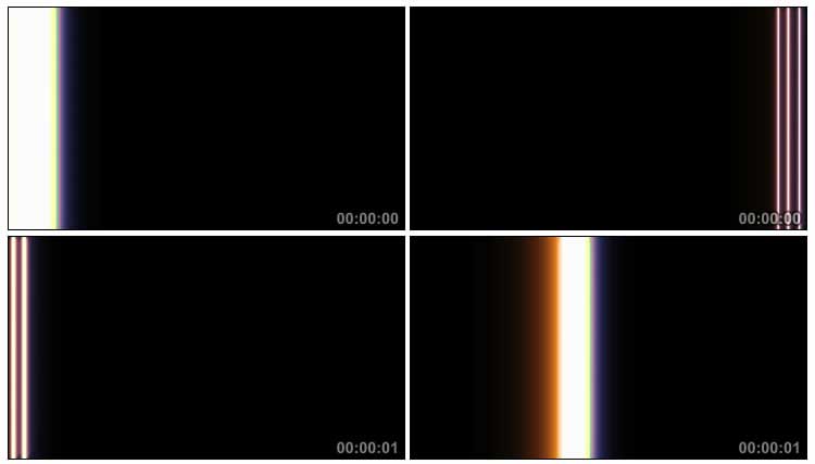 竖条纹发光亮条动态光效视频素材