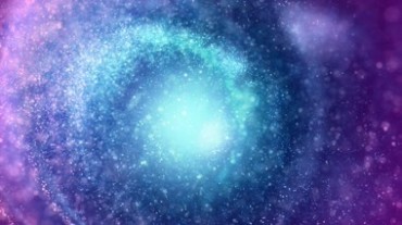 宇宙星空银河粒子空间穿梭视频素材