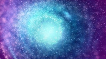 宇宙星空银河粒子空间穿梭视频素材