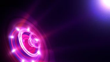 紫红色光线光效动态特效视频素材