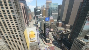 城市高楼大厦街景视频素材