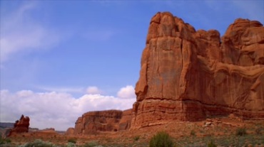 怪石嶙峋石头山自然风光鬼斧神工视频素材