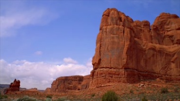 怪石嶙峋石头山自然风光鬼斧神工视频素材