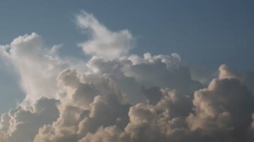 天空动态云层云团变幻移动视频素材