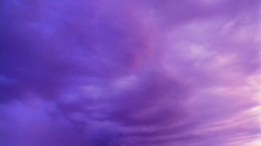 唯美紫云紫色天空动态云层视频素材