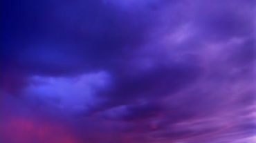唯美紫云紫色天空动态云层视频素材