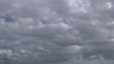 云层滚滚云团动态云彩飘移视频素材