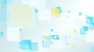 超炫透明闪烁蓝色方块动态背景视频素材