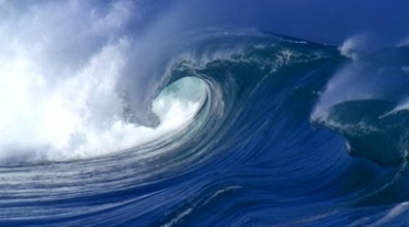 大海波浪巨浪海浪宣传片视频素材