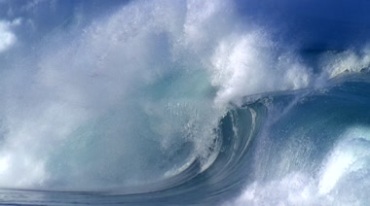 大海波浪巨浪海浪宣传片视频素材