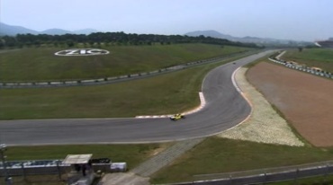 珠海国际赛车场赛道赛事视频素材