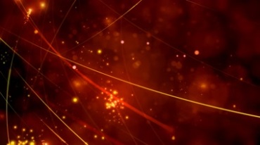 线条燃烧火焰粒子火星火花红色背景视频素材