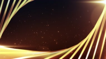 金色粒子星空颁奖典礼背景视频素材