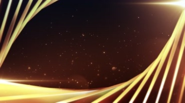 金色粒子星空颁奖典礼背景视频素材