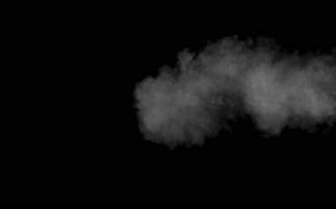 白烟喷雾烟气青烟黑屏抠像特效视频素材