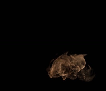 火球火焰燃烧黑屏抠像通道视频素材