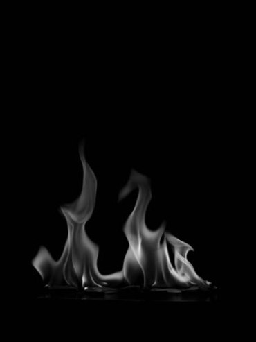 火焰篝火着火火苗黑屏抠像特效视频素材