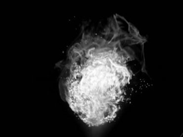 火焰燃烧黑屏抠像特效视频素材