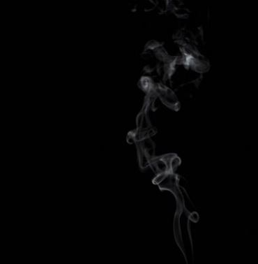 青烟萦绕冒烟雾气白烟视频素材