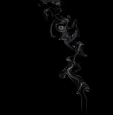 青烟萦绕冒烟雾气白烟视频素材