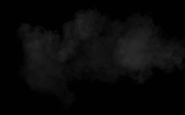 烟雾喷白烟黑屏抠像特效视频素材