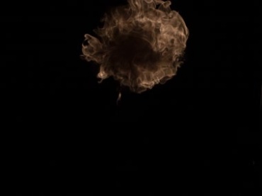 火焰火球熊熊大火火团黑屏抠像特效视频素材