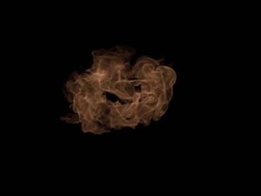 火焰燃烧火团火球爆燃黑幕抠像特效视频素材