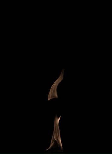 火苗火焰烛火灯火黑屏抠像视频素材