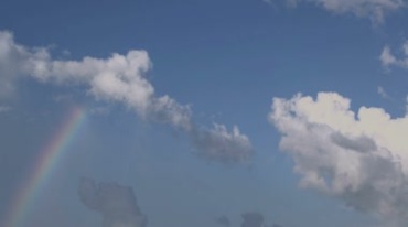 蓝天白云运动变幻视频素材