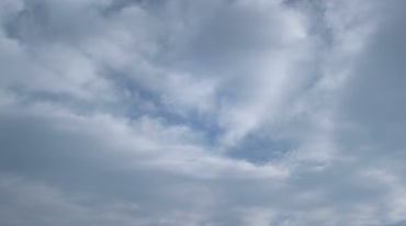 天空云层移动实拍视频素材