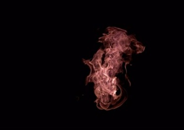 火团火焰球燃烧黑屏抠像特效视频素材