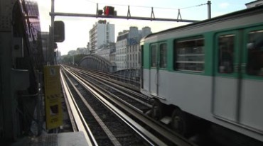 城市轨道列车火车视频素材