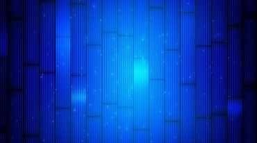 蓝色长方块粒子背景视频素材