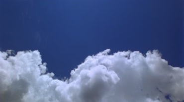 天空蓝天白云移动动画延时摄影视频素材