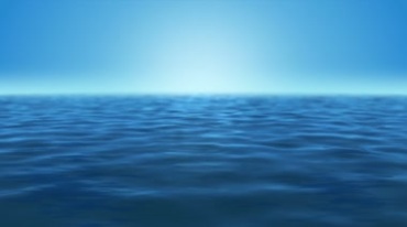 蔚蓝色的海水海面视频素材
