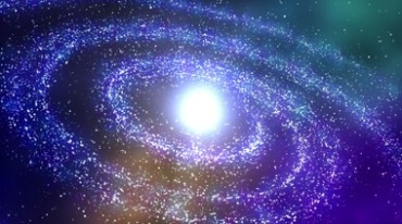 动感梦幻银河系星云视频素材