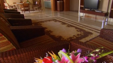 高级豪华酒店高档酒店豪华装修配套场景视频素材