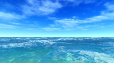 蔚蓝色大海宽广海面海洋视频素材